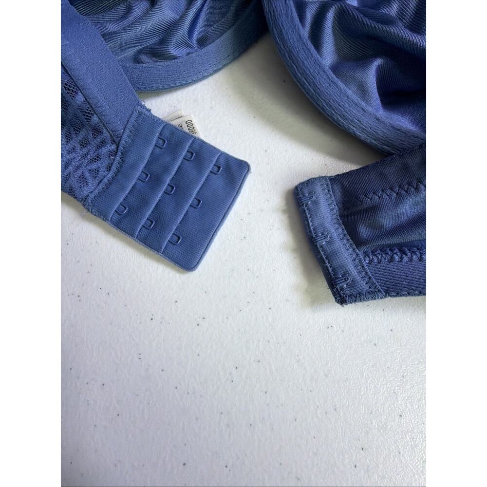 Wacoal Ultimate Side Smoother Underwire Bra 36DDD 855338 full coverage blue - Picture 9 of 14